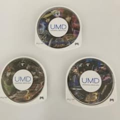 전국 바사라 배틀 히어로즈, 몬스터 헌터 2G, 3의 PSP 게임 3장 세트