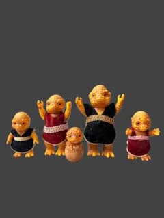 当時物/昭和レトロ★ココロの恐竜家族シリーズ　ソフビ人形 当時物/昭和レトロ☆ココロの恐竜家族シリーズ ソフビ人形 - メルカリ