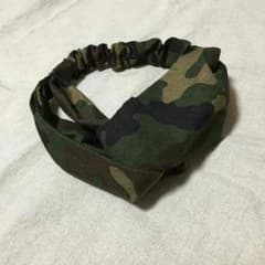 カモフラのヘアバンドのサムネイル
