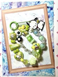 ハンドメイド ビーズストラップ チャーム - 2