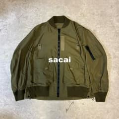 Sacai MA-1 Taffeta Blouson KHAKI 1 サカイ - メルカリ