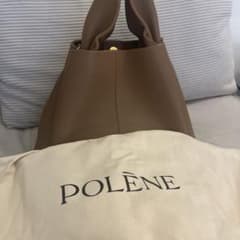 POLÈNE ブラウン トートバッグ 即買い可 - メルカリ