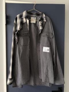 メゾンミハラヤスヒロHaif Broken Shirts ドッキングシャツ 46