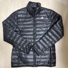 Mac様専用 adidas ダウン黒 L ダウン80% フェザー20%のサムネイル