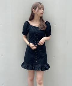 titty&Co.PETIT スピンドルフリルワンピースのサムネイル