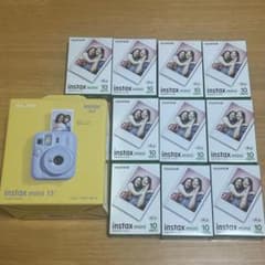 FUJIFILM instax mini 13 本体➕フィルム10箱セットのサムネイル