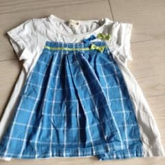 チュニック風Tシャツ　90　トロワラパン　ニットプランナー