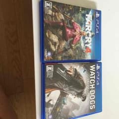 ps4 ファークライ4. ウォッチドッグスのサムネイル