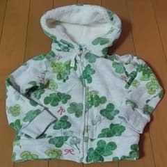 売り切り値下げ！ハッカキッズ　パーカー　100センチのサムネイル