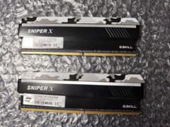 G.SKILL SNIPER X DDR4 8GB×2枚セットのサムネイル