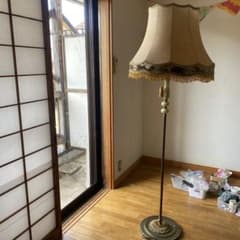 希少型】アンティーク テーブルランプ スペイン プラム社 フロスト