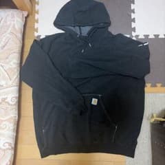 Carhartt カーハート　プルオーバーパーカー ブラックXLのサムネイル