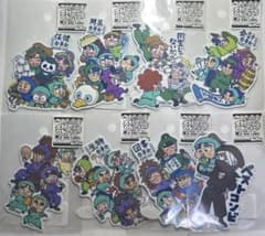 忍たま乱太郎 B-SIDE LABEL ステッカー 8種セットのサムネイル
