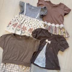 可愛いデザインのTシャツセット（95cm以下）のサムネイル