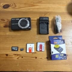 SONY DSC-W170 Cyber-shot 本体 バッテリー・充電器セットのサムネイル