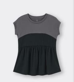 GU GIRLSリブフリルコンビネーションT(ノースリーブ) 150サイズのサムネイル