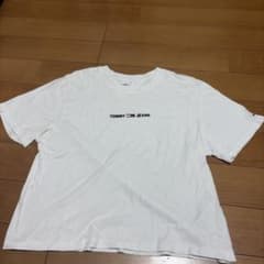 TOMMY JEANS ロゴTシャツ ホワイト Mのサムネイル