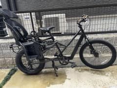 88サイクル パパチャリ リアチャイルドシート付き - メルカリ