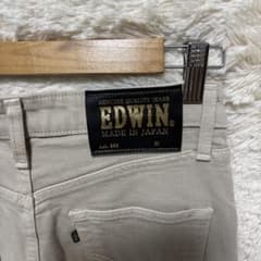 [미품] EDWIN 503 에드윈 컬러 청바지 29 인치 베이지 계 일본제