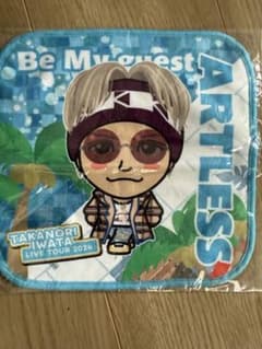 岩田剛典 ARTLESS 会場限定カプセル　ハンドタオルのサムネイル