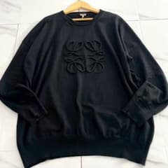 BTSジミン着用✨ LOEWE ウールカシミヤ 3Dロゴ ニット セーター M 