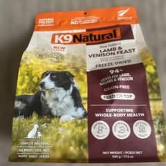 K9 Natural ラム＆ベニソン・フィースト 500g - メルカリ