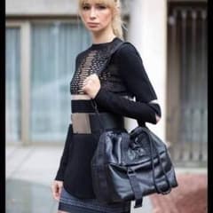 Alexander wang H&M レザーバッグのサムネイル