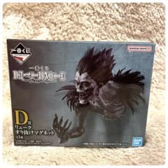 신품 미사용 DEATH NOTE 이치 반 쿠지 D상 류크 빠져 자석
