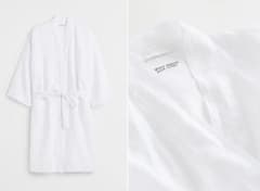 H&M ホーム プレミアム リネン バスローブのサムネイル