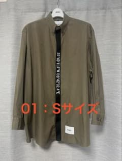 WTAPS ダブルタップス ボタンダウン シャツ オリーブ - メルカリ