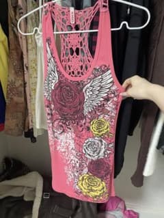 平成ギャル タンクトップ ワンピースのサムネイル