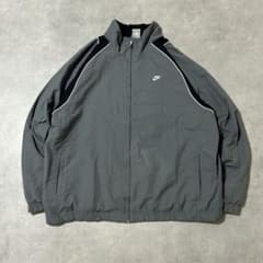 90s古着NIKEナイキナイロンジャケット刺繍スウッシュロゴ 38のサムネイル