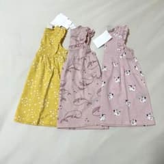 【新品】H&M 9-12M ワンピース3枚セットのサムネイル