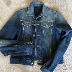 DSQUARED² ダークブルー デニムジャケットのサムネイル
