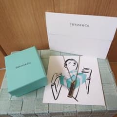 TIFFANY パロマ キャリパー ペンダント ステンレススチールブラック 