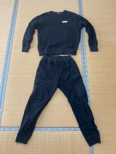 GRIP SWANY ブラック スウェットセット