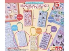 サンリオ ボンボンドロップミニチュアチャームのサムネイル