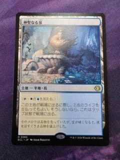 MTG 神聖なる泉/Hallowed Fountain 日本語 ECL - メルカリ