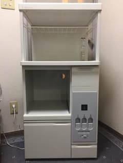 みかん様専用★ライスストッカー付きレンジラックのサムネイル