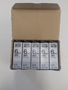 TEPRA PRO テープカートリッジ ST6K 5個セットのサムネイル