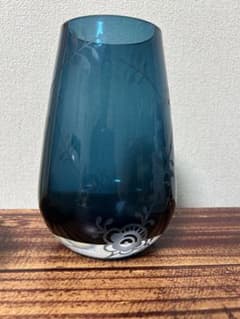 希少 ロイヤル・コペンハーゲン ブルー・フルーテッド 花瓶 - メルカリ