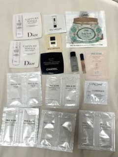 Dior Chanel Paul & Joe LANCOMEなどサンプルセット - メルカリ
