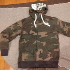 THE NORTH FACE 迷彩 パーカー　Mのサムネイル
