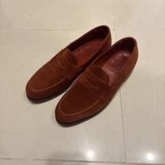 John Lobb RIO UK7E スエード ローファー LOPEZ ロペス - メルカリ