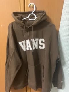 VANS パーカー ブラウン Lサイズのサムネイル