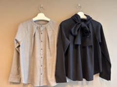 PLST 長袖2WAY ブラウス 2点セットのサムネイル