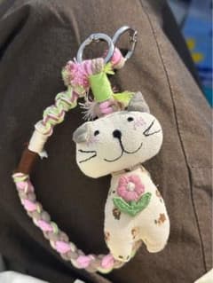 猫のハンドメイド キーホルダー ストラップのサムネイル