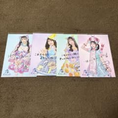 わーすた　生写真　4枚セットのサムネイル