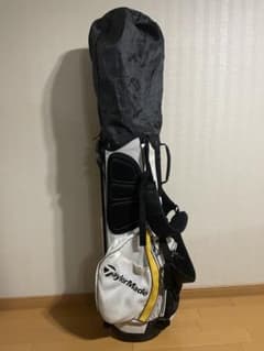 TaylorMade 軽量キャディバッグ ホワイト/ブラック/イエロー - メルカリ