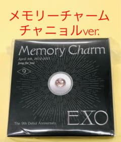 【新品未開封】EXO チャニョル 9th アニバーサリー メモリー チャームのサムネイル
